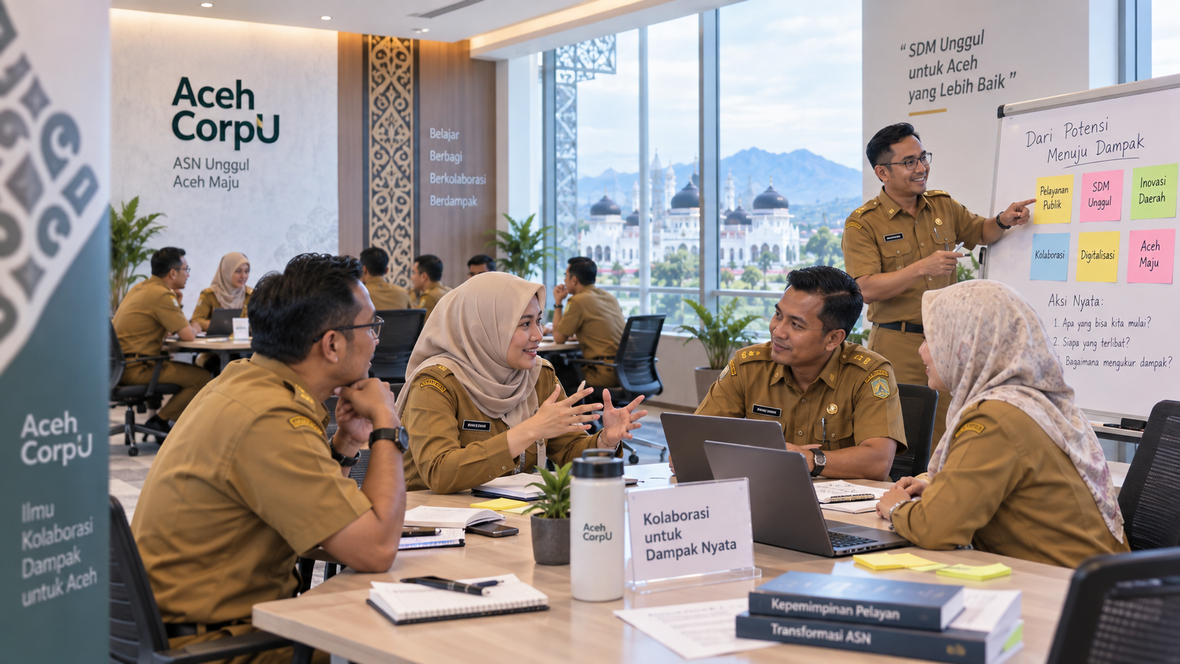 AI Corpu Aceh - pengetahuan dan ekosistem terintegrasi